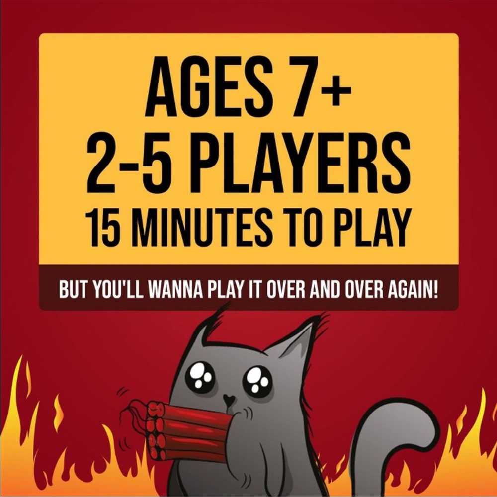 Exploding Kittens Brand New Card Game - Picture 6 of 10